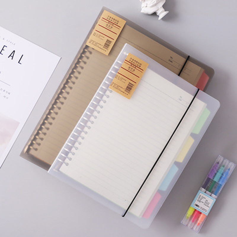 Blank Sheet Music Notebook - A4/B5/A5 หลวมเติม Binder Notebook Blank/Line/Grid/Cornell เปลี่ยนแหวนโลหะ