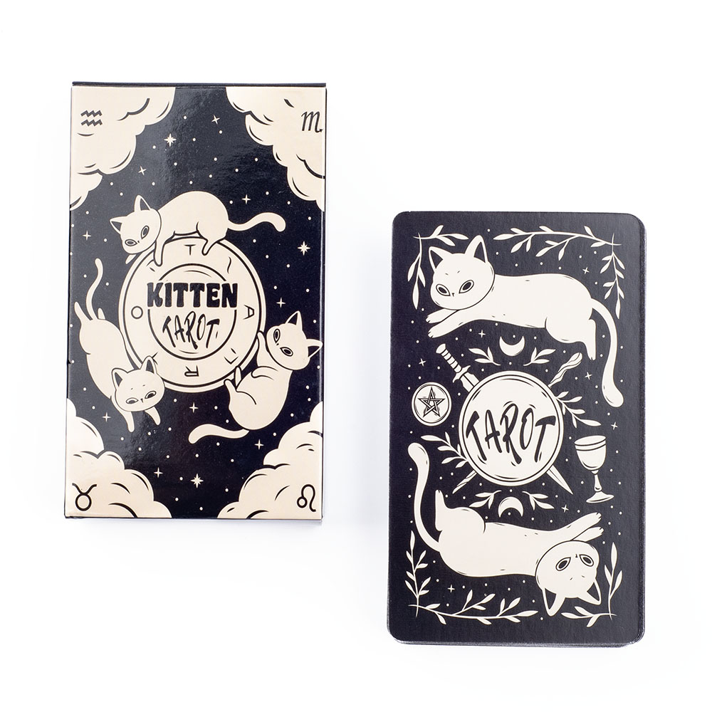 ชุดไพ่ทาโรต์ลายลูกแมว 78 ใบ ดี - Tarot Deck With Guidebook บทวิจารณ์และราคา