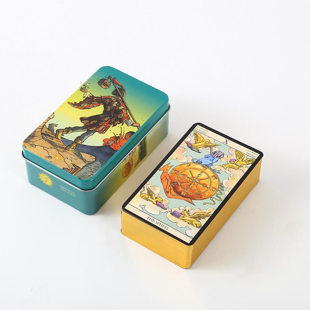 ไพ่ทาโรต์วิสัยทัศน์ใหม่10*6ซมใ - Tarot Deck With Guidebook บทวิจารณ์และราคา