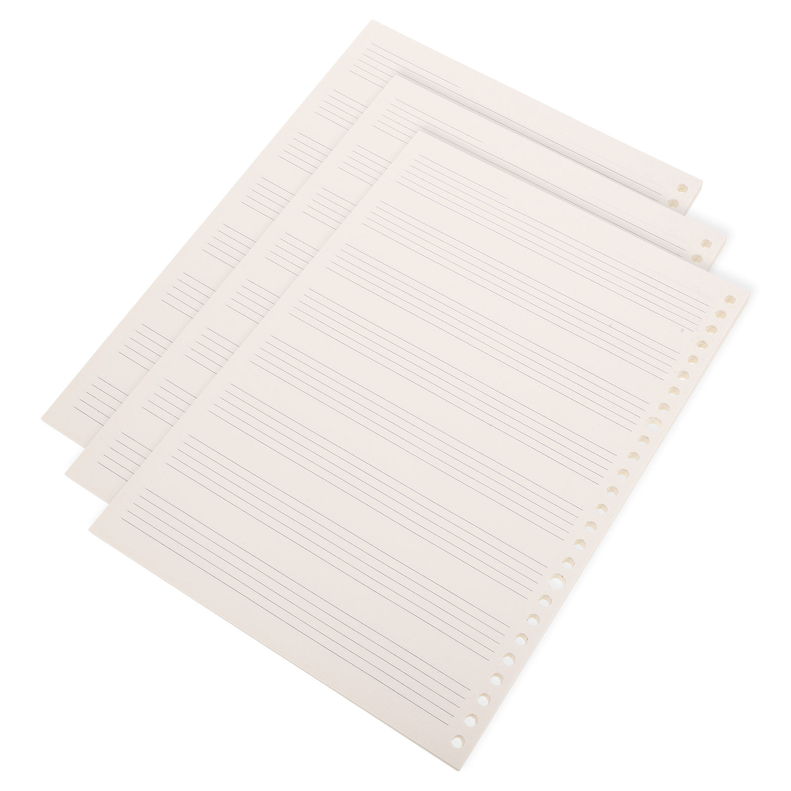สมุดโน้ตเพลงแบบแยกแผ่นได้ ขนาด - Blank Sheet Music Notebook บทวิจารณ์และราคา