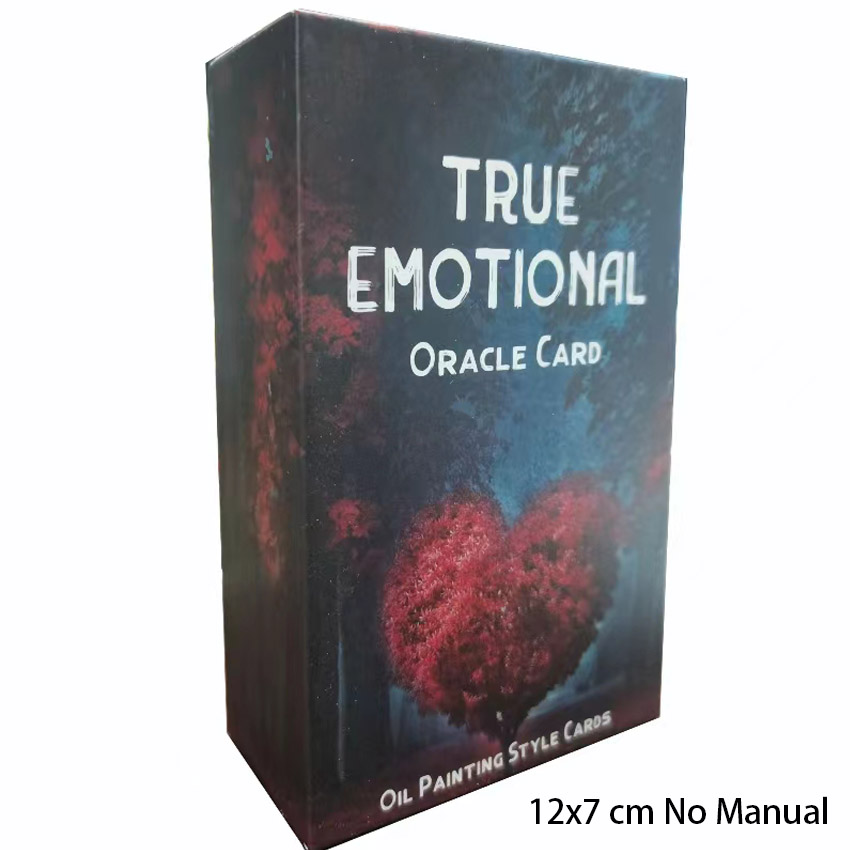 12x7 ซม. เกมไพ่ True Emotional - Tarot Deck With Guidebook บทวิจารณ์และราคา