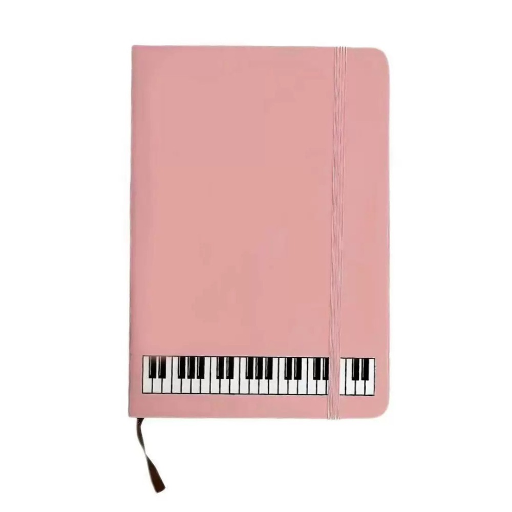 สมุดบันทึกธีมดนตรี สไตล์เปียโน - Blank Sheet Music Notebook บทวิจารณ์และราคา