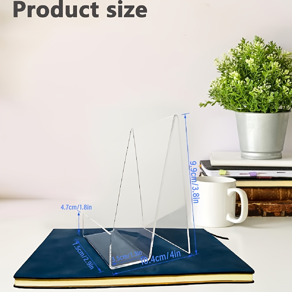 ชุดขาตั้งโชว์หนังสืออะคริลิก 1 - Clear Acrylic Book Stand Holder บทวิจารณ์และราคา